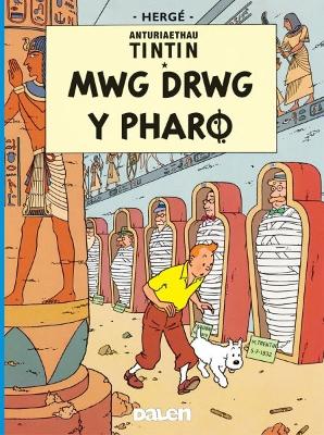 Book cover for Cyfres Anturiaethau Tintin: Mwg Drwg y Pharo