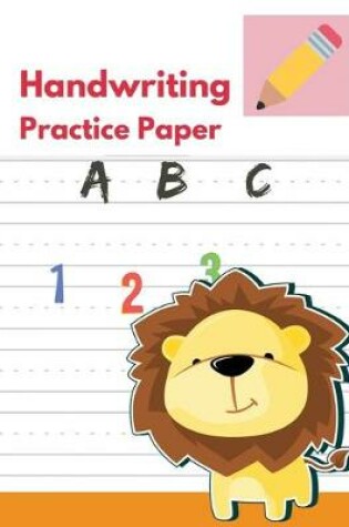 Cover of Handwriting Practice Paper for Kids