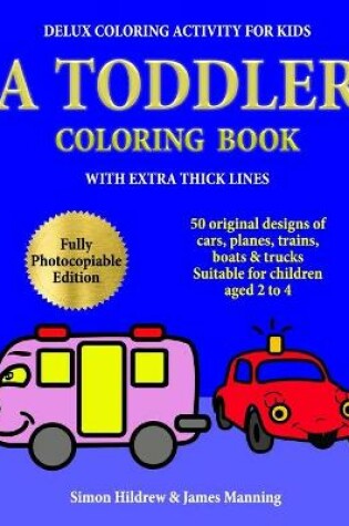 Cover of Delux Coloring Activity for Kids