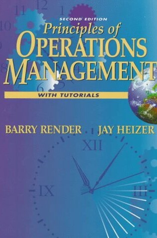 Cover of Principles of Operations Management with Tutorials