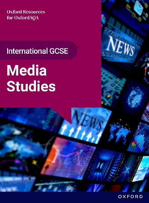 Book cover for OxfordAQA International GCSE Media Studies (9257)