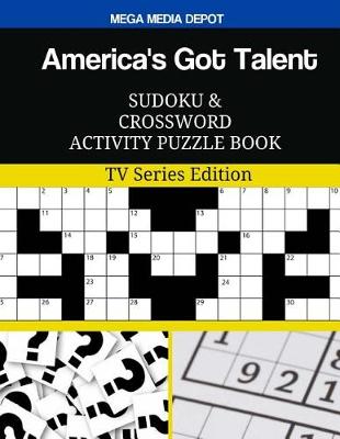 Book cover for America's Got Talent Sudoku and Crossword Activity Puzzle Book