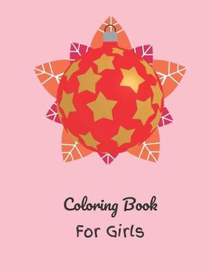 Book cover for Coloring Book For Girls