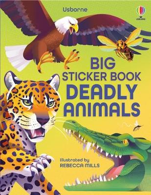 Book cover for Big Sticker Book Deadly Animals