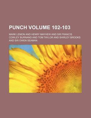 Book cover for Punch Volume 102-103