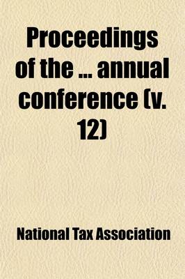 Book cover for Proceedings of the Annual Conference (Volume 13)