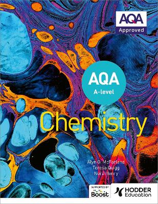 Book cover for AQA A Level Chemistry (Year 1 and Year 2)