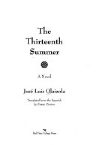 Cover of Thirteenth Summer