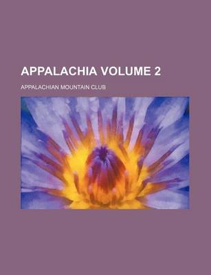 Book cover for Appalachia Volume 2