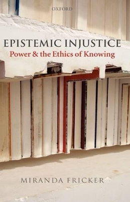 Book cover for Epistemic Injustice