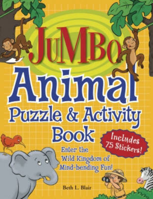 Book cover for Animal Puzzle and Activity Book