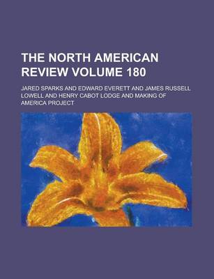 Book cover for The North American Review Volume 180