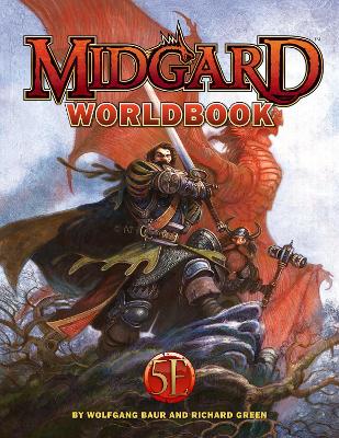 Book cover for Midgard Worldbook for 5th Edition