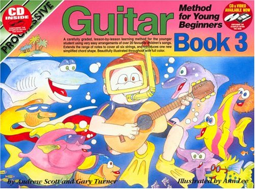 Book cover for Young Beginner Guitar Method