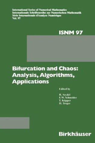 Cover of Bifurcation and Chaos: Analysis, Algorithms, Applications