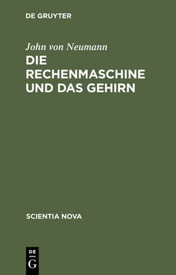 Cover of Die Rechenmaschine Und Das Gehirn
