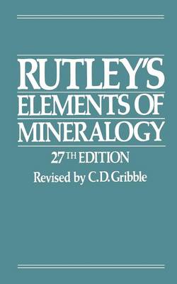 Book cover for Rutley’s Elements of Mineralogy