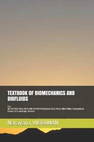 Cover of Textbook of Biomechanics and Biofluids