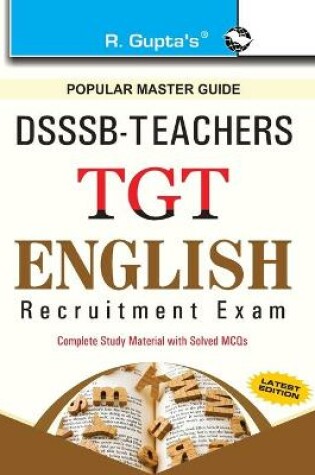 Cover of Dsssb Teachers Tgt English