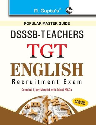 Book cover for Dsssb Teachers Tgt English