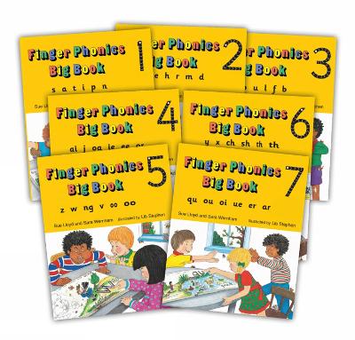 Book cover for Finger Phonics Big Books 1–7