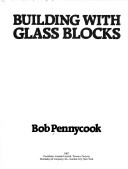 Book cover for Building with Glass Blocks