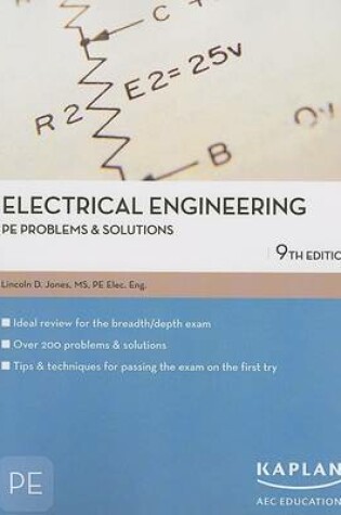 Cover of Electrical Engineering PE Problems and Solutions