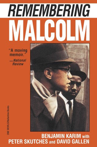 Cover of Remembering Malcolm