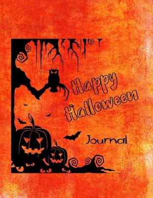 Book cover for Happy Halloween Journal