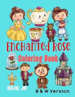 Book cover for Enchanted Rose Coloring Book