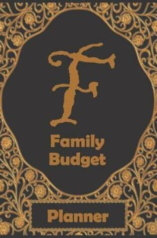 Cover of F Family Budget Planner