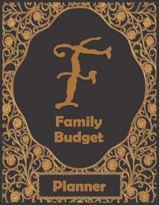 Book cover for F Family Budget Planner