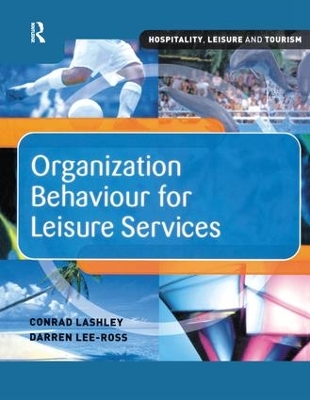 Book cover for Organization Behaviour for Leisure Services