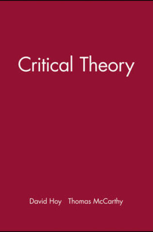 Cover of Critical Theory