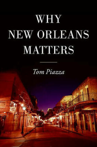 Cover of Why New Orleans Matters