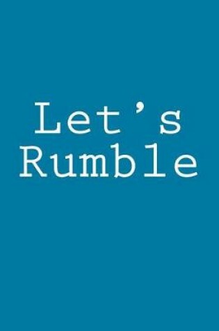 Cover of Let's Rumble