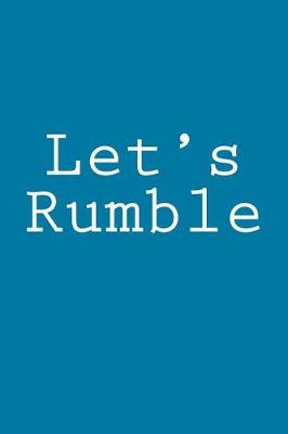 Book cover for Let's Rumble