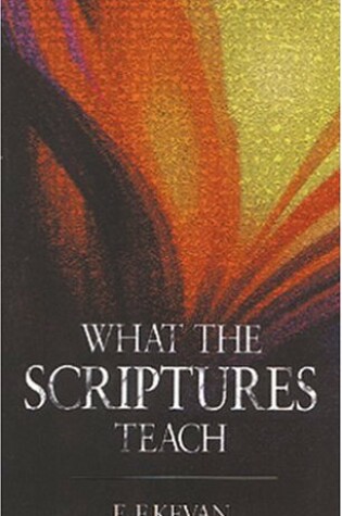 Cover of What the Scriptures Teach