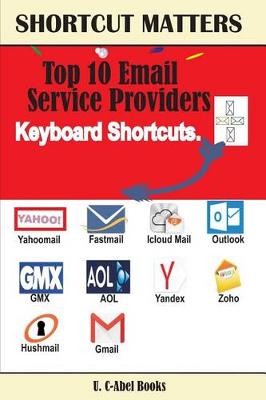 Book cover for Top 10 Email Service Providers Keyboard Shortcuts