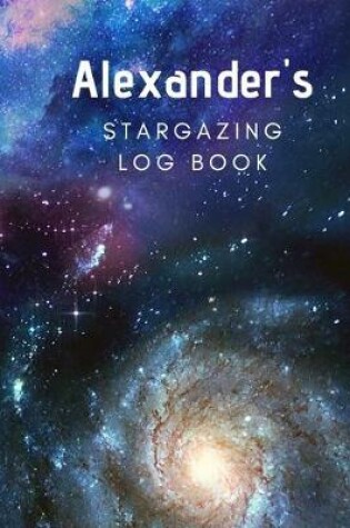 Cover of Alexander's Stargazing Log Book