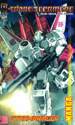 Book cover for Transformers: Stormbringer Manga