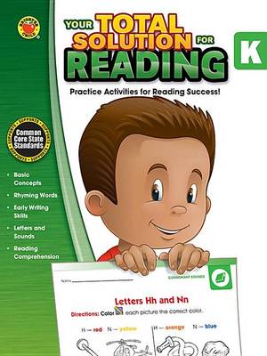 Book cover for Your Total Solution for Reading, Grade K