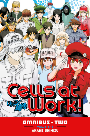 Cover of Cells at Work! Omnibus 2 (Vols. 4-6)