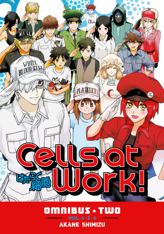 Book cover for Cells at Work! Omnibus 2 (Vols. 4-6)