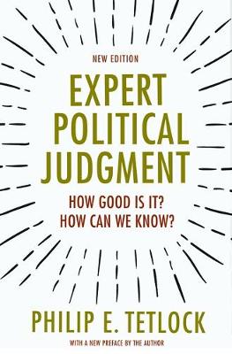 Book cover for Expert Political Judgment