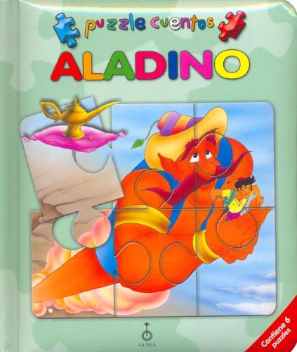 Book cover for Aladino - Puzzle Cuentos