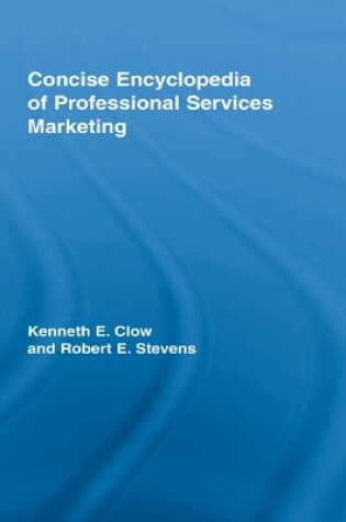 Cover of Concise Encyclopedia of Professional Services Marketing