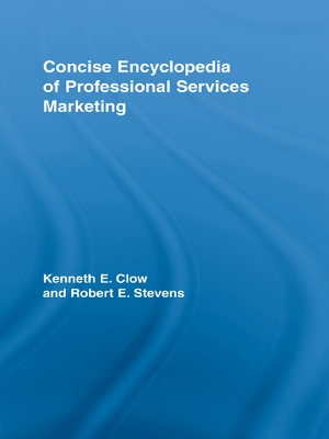 Book cover for Concise Encyclopedia of Professional Services Marketing