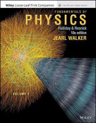 Book cover for Fundamentals of Physics Extended, Volume 1, 10e Loose-Leaf Prt Companion