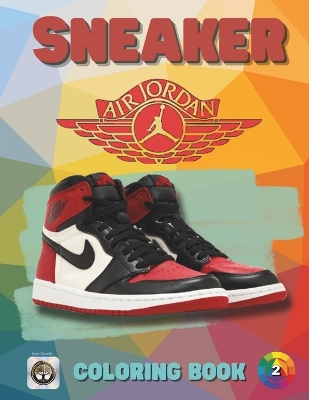 Cover of Sneaker Air Jordan Coloring Book